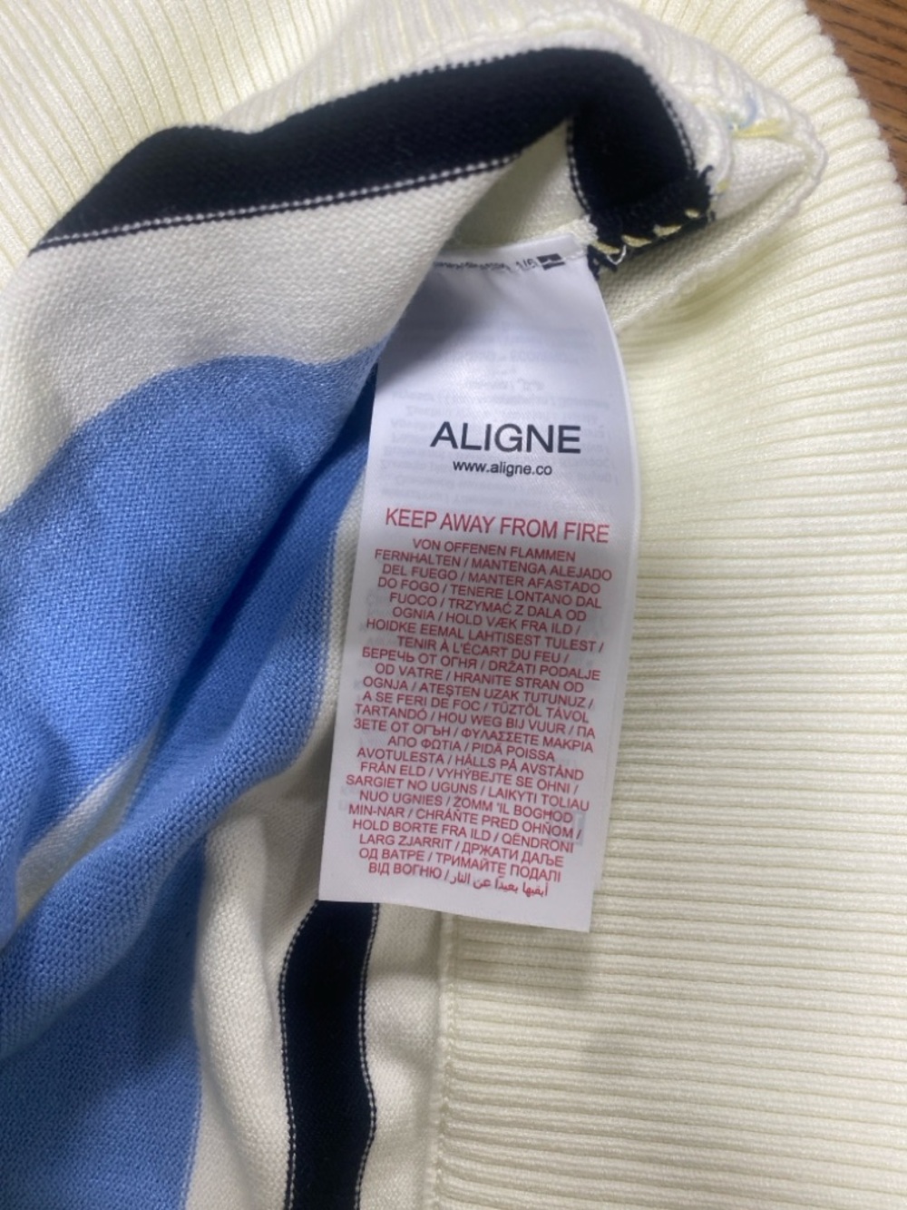 Aligne Emmet Short-Sleeve Knit Polo Top - Picture 8 of 14